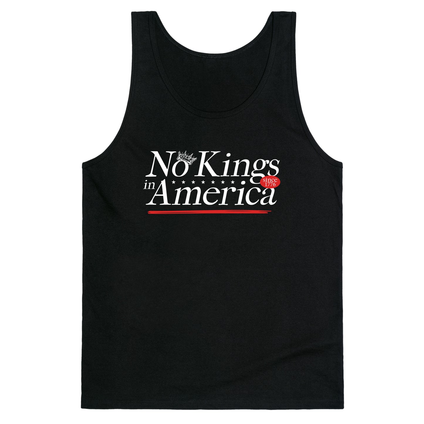 No Kings In America Anti Trump Tank Top