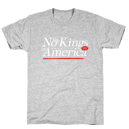 No Kings In America Anti Trump T-Shirt