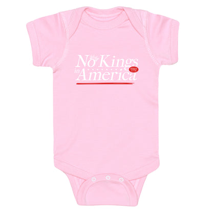 No Kings In America Anti Trump Baby One-Piece