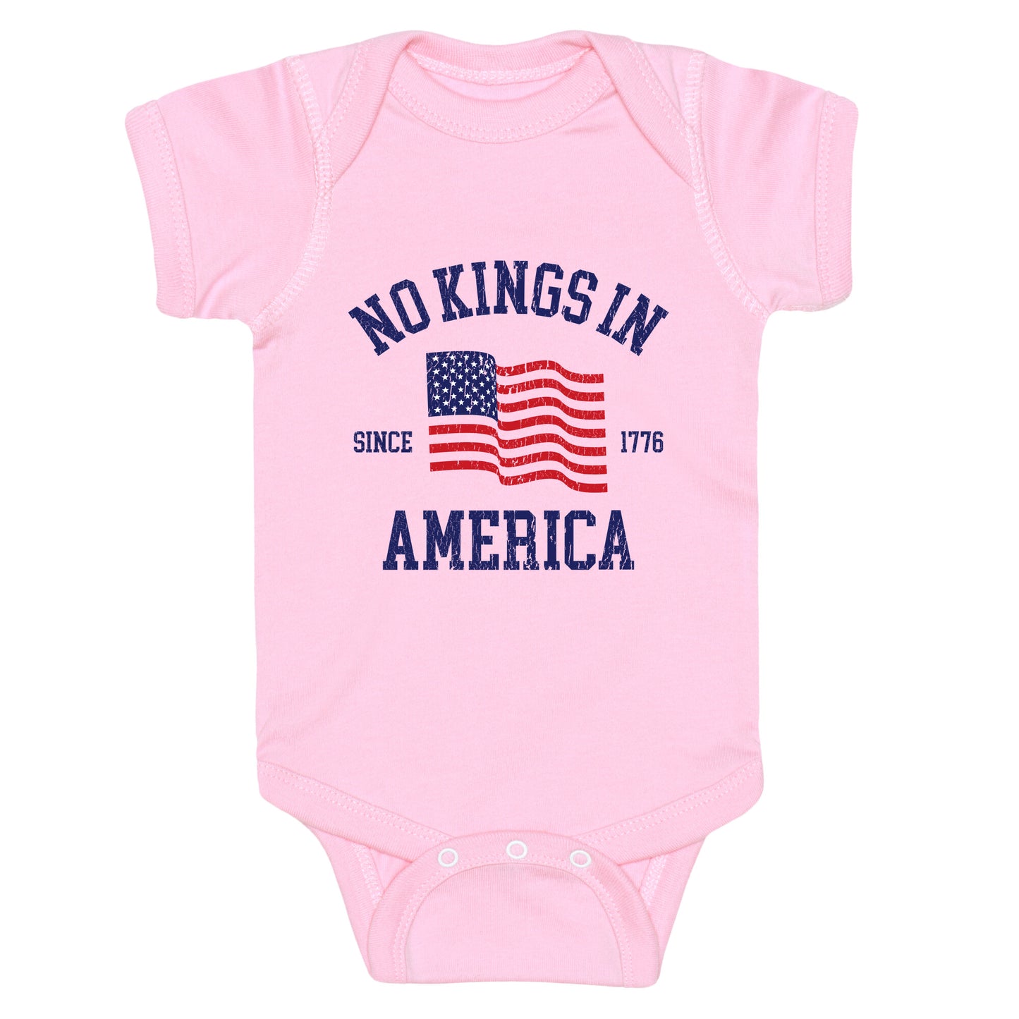 No Kings In America Since 1776 Baby One-Piece