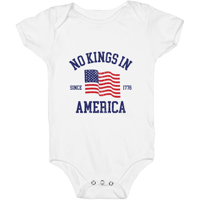 No Kings In America Since 1776 Baby One-Piece