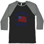 No Kings In America Since 1776 Baseball Tee