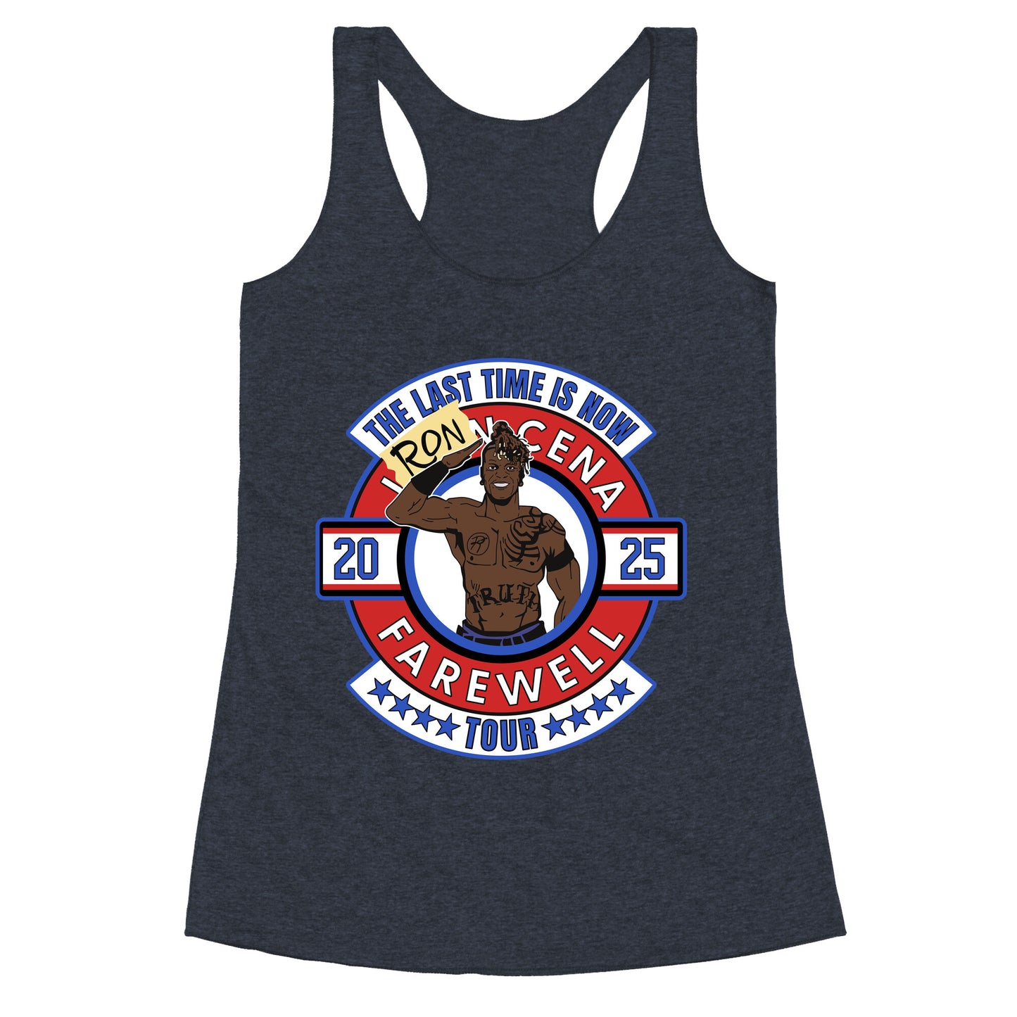 Ron Cena R Truth Racerback Tank