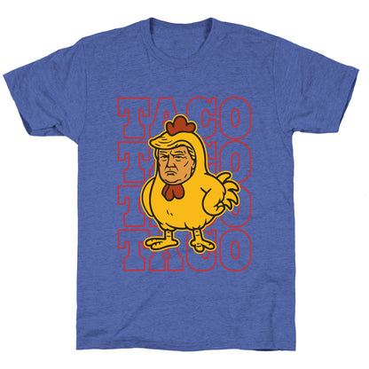 Taco Trump Unisex Triblend Tee