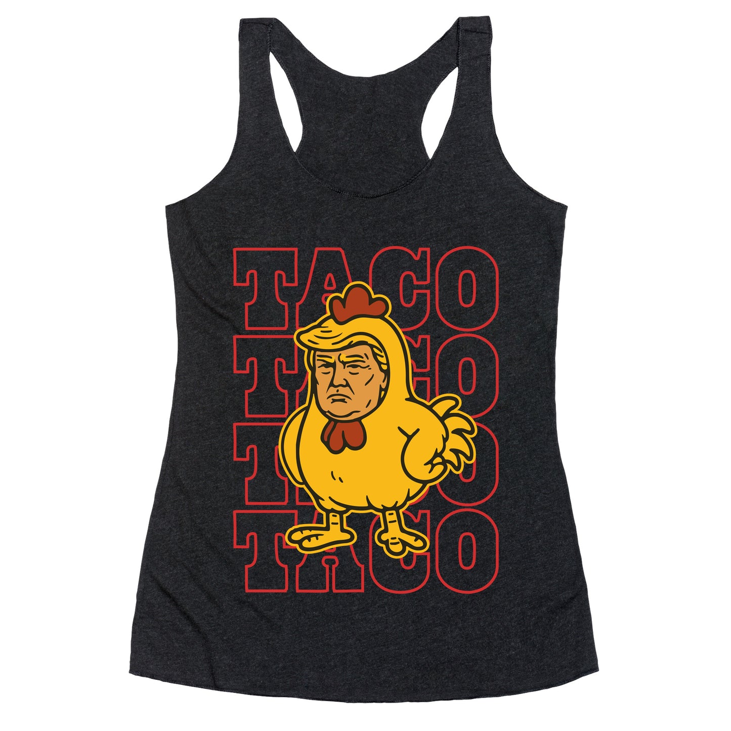 Taco Trump Racerback Tank