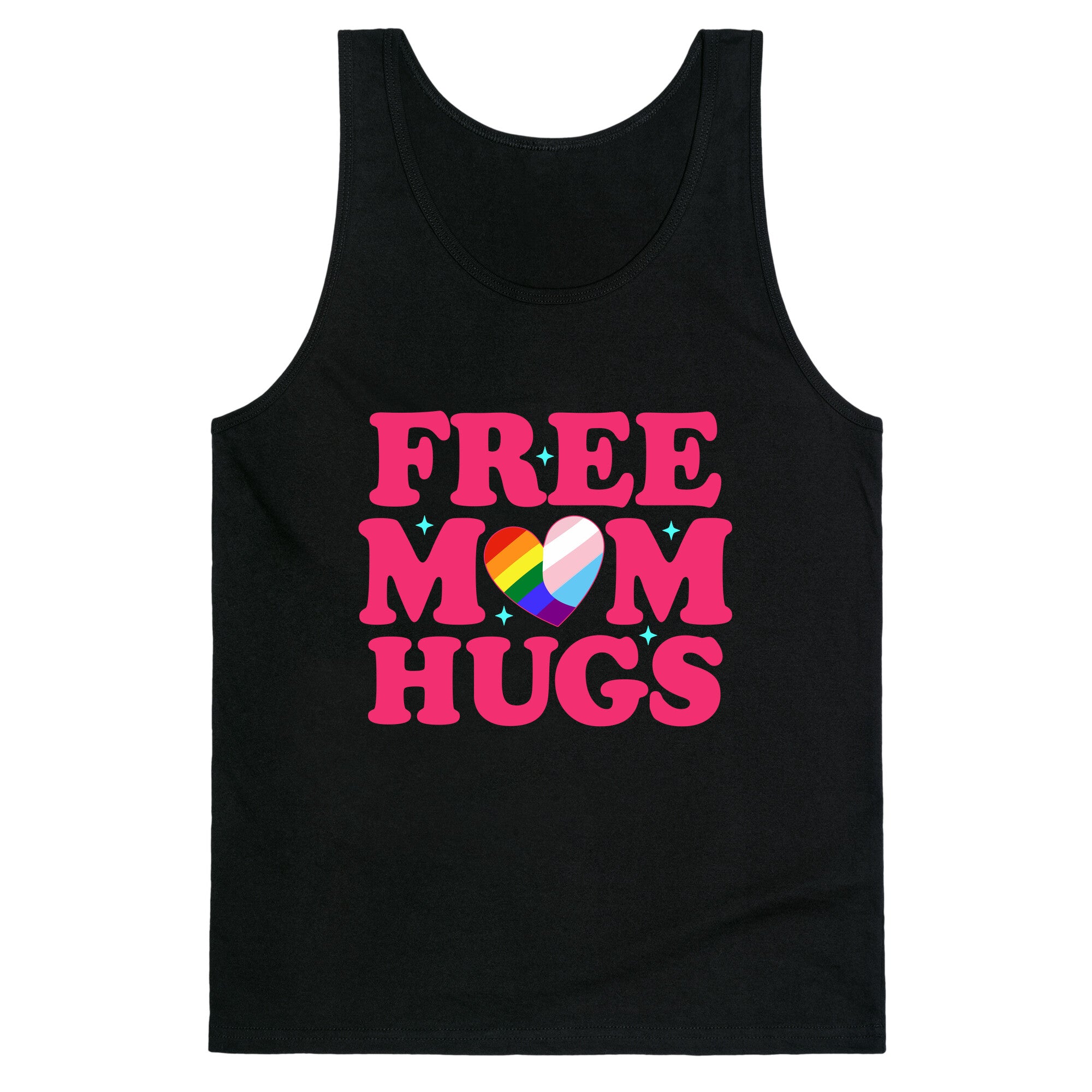 Free Mom Hugs Pride Tank Top
