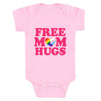 Free Mom Hugs Pride Baby One-Piece
