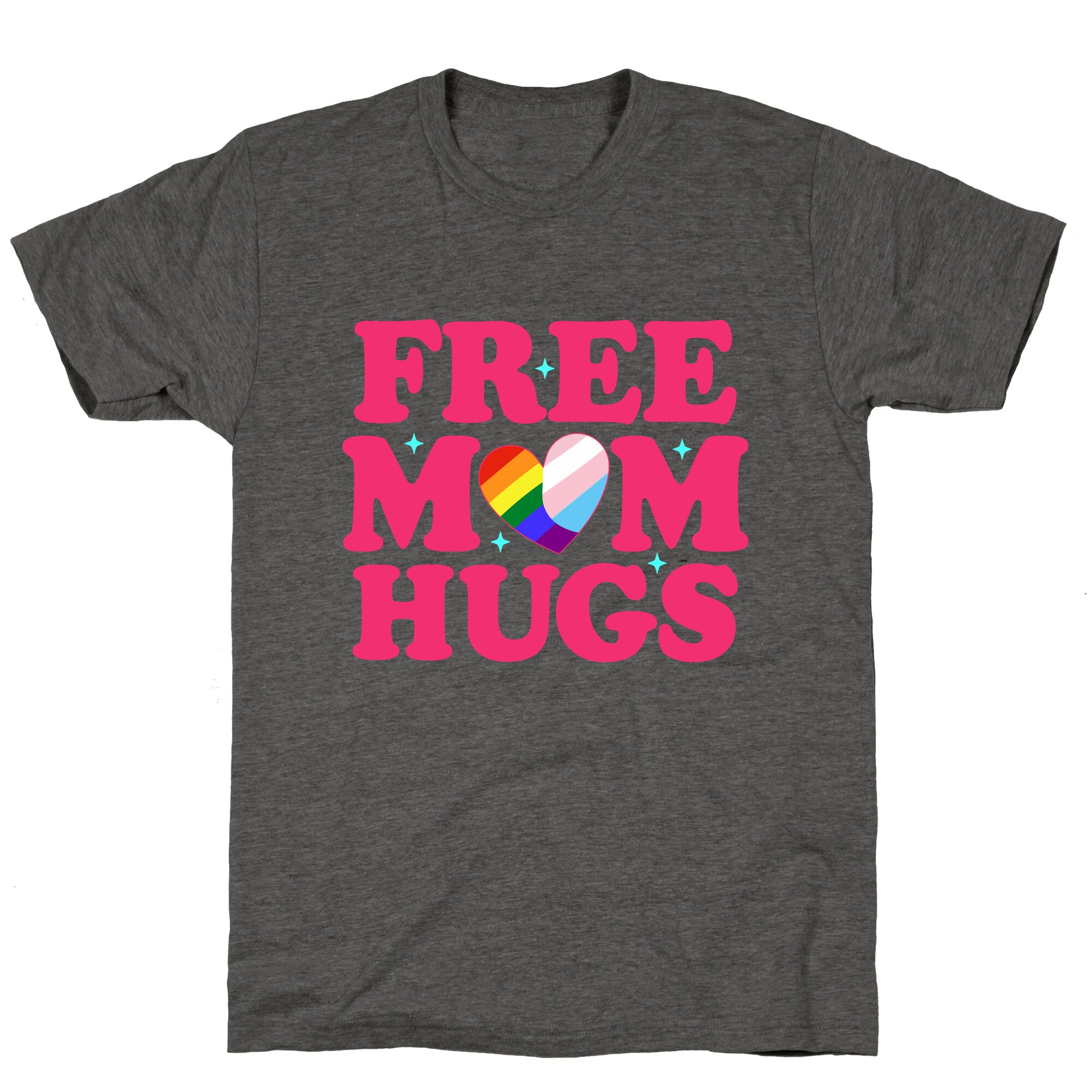 Free Mom Hugs Pride Unisex Triblend Tee