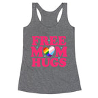 Free Mom Hugs Pride Racerback Tank