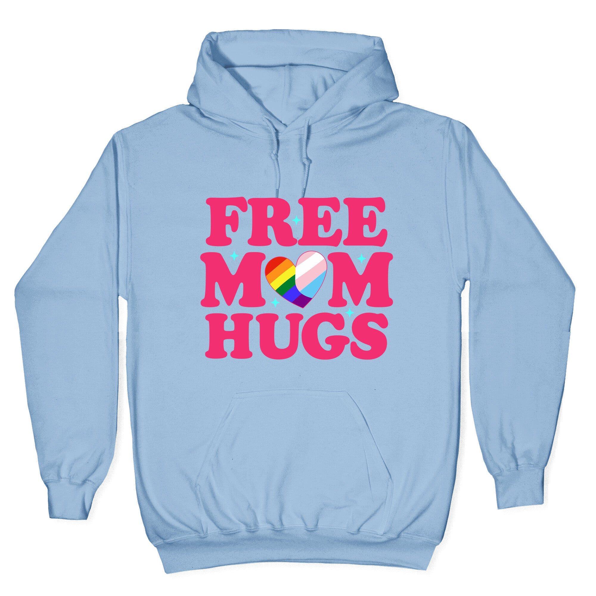 Free Mom Hugs Pride Hoodie