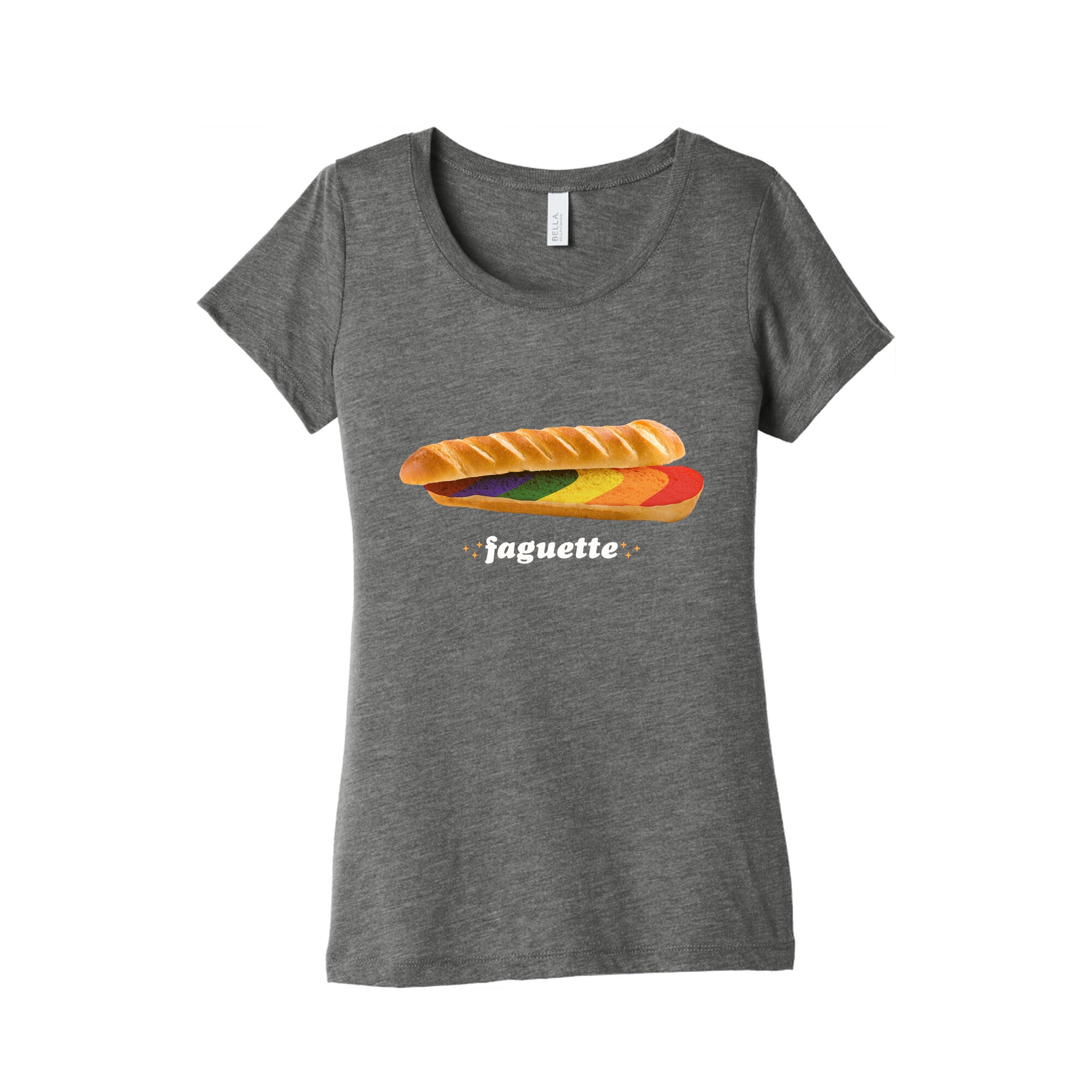 Faguette Womens Triblend Tee