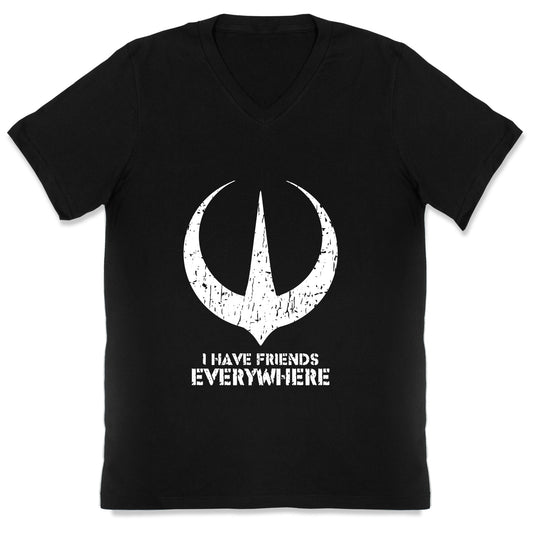 I Have Friends Everywhere V-Neck