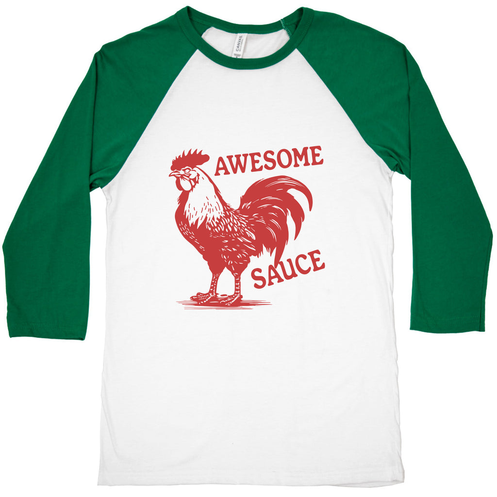 Awesome Sauce Baseball Tee