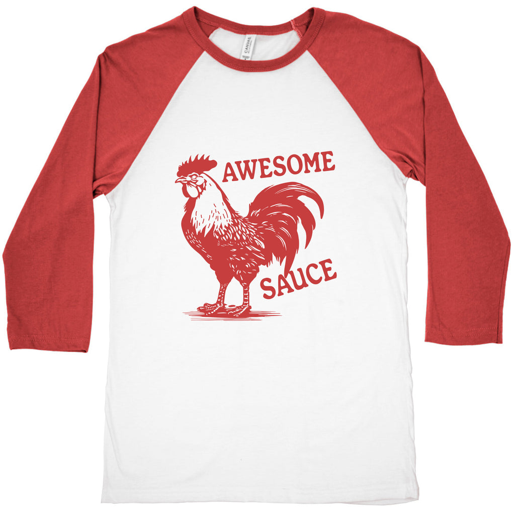Awesome Sauce Baseball Tee