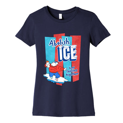 Abolish Ice Womens Cotton Tee