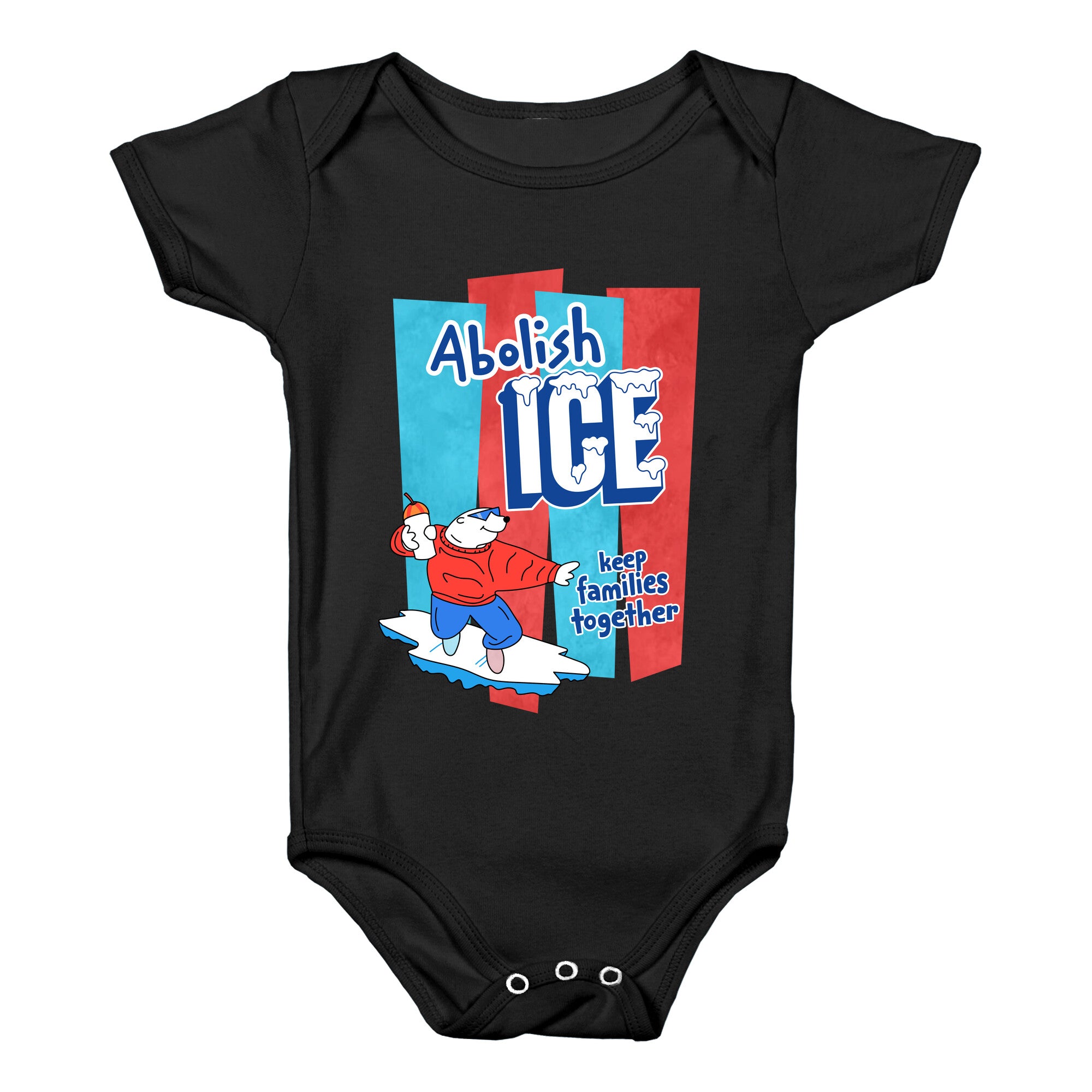 Abolish Ice Baby One-Piece