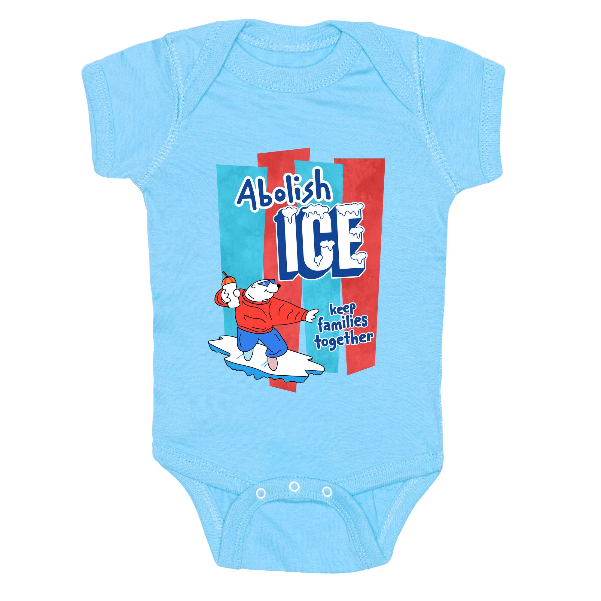 Abolish Ice Baby One-Piece