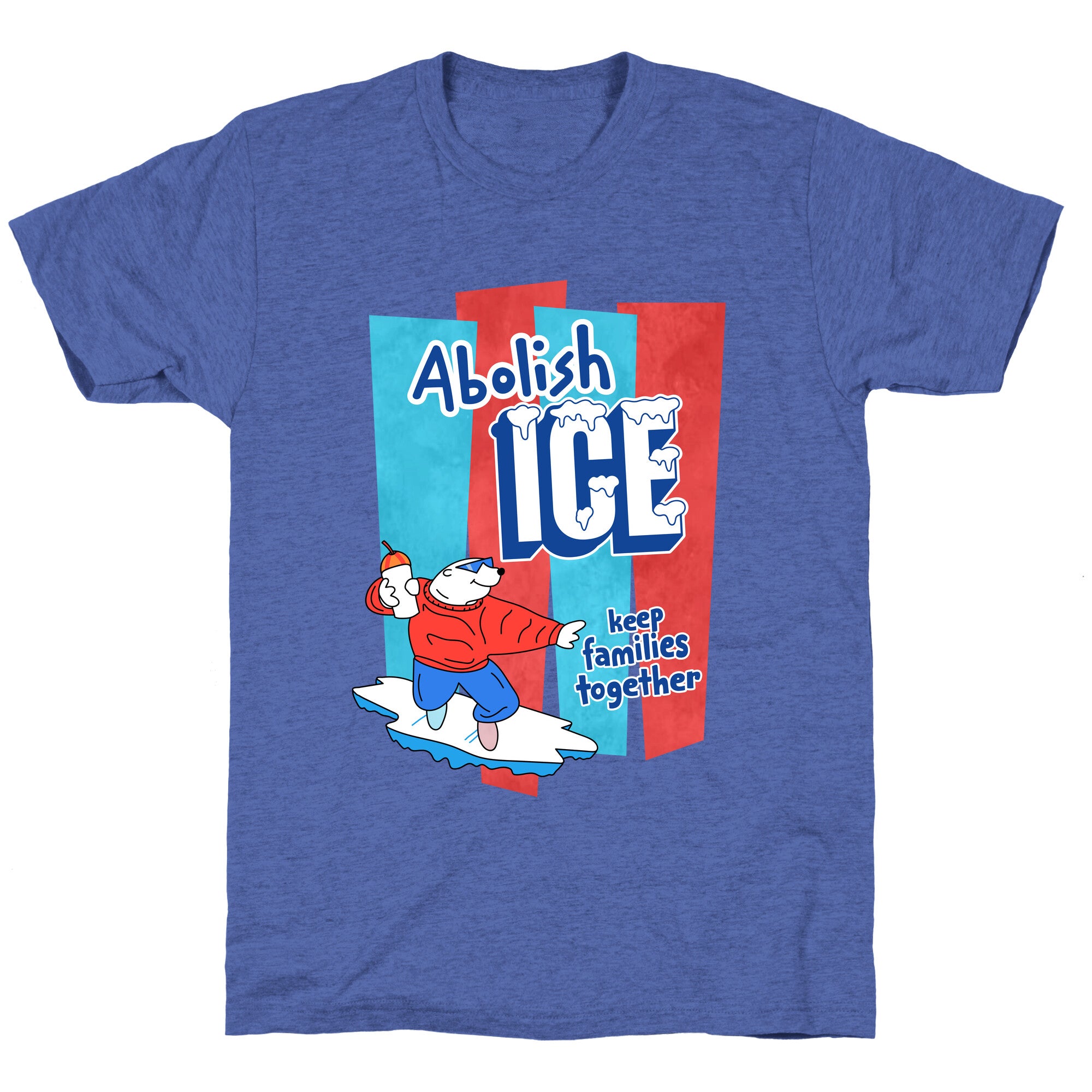 Abolish Ice Unisex Triblend Tee