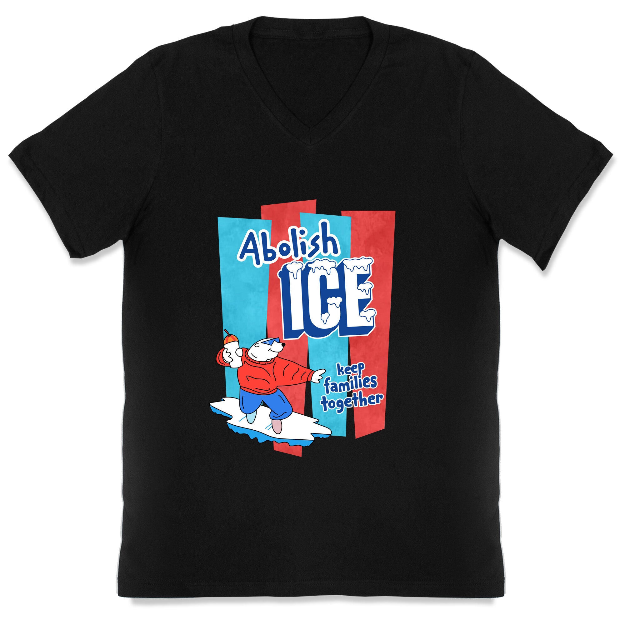 Abolish Ice V-Neck