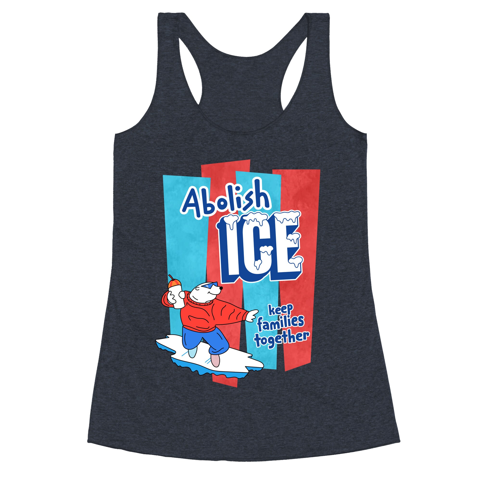 Abolish Ice Racerback Tank