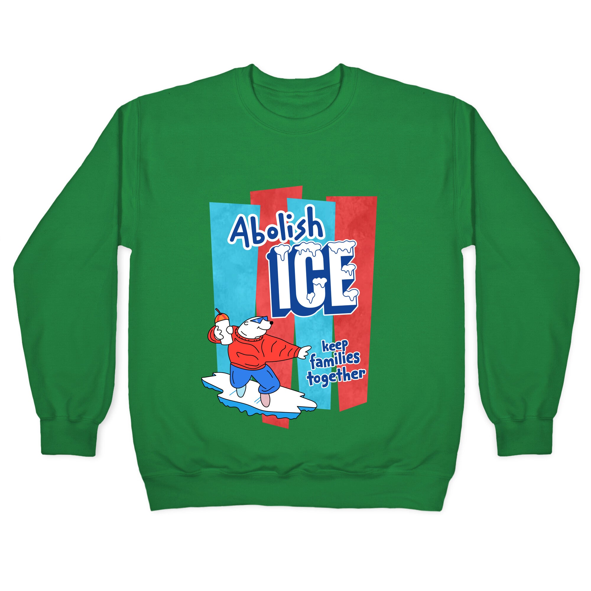 Abolish Ice Crewneck Sweatshirt