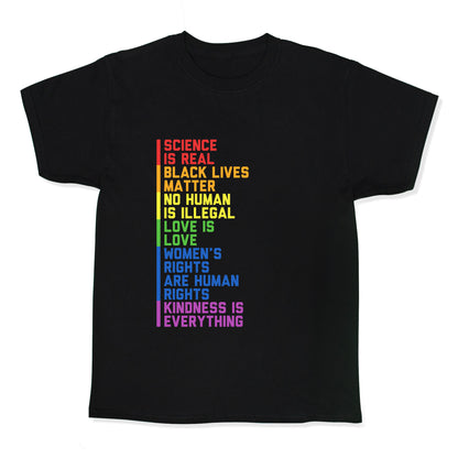 No Human Is Illegal Statement Kids Tee