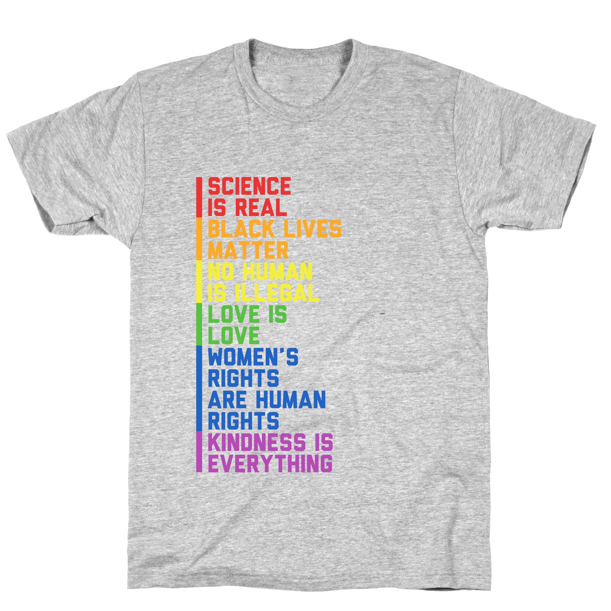 No Human Is Illegal Statement T-Shirt