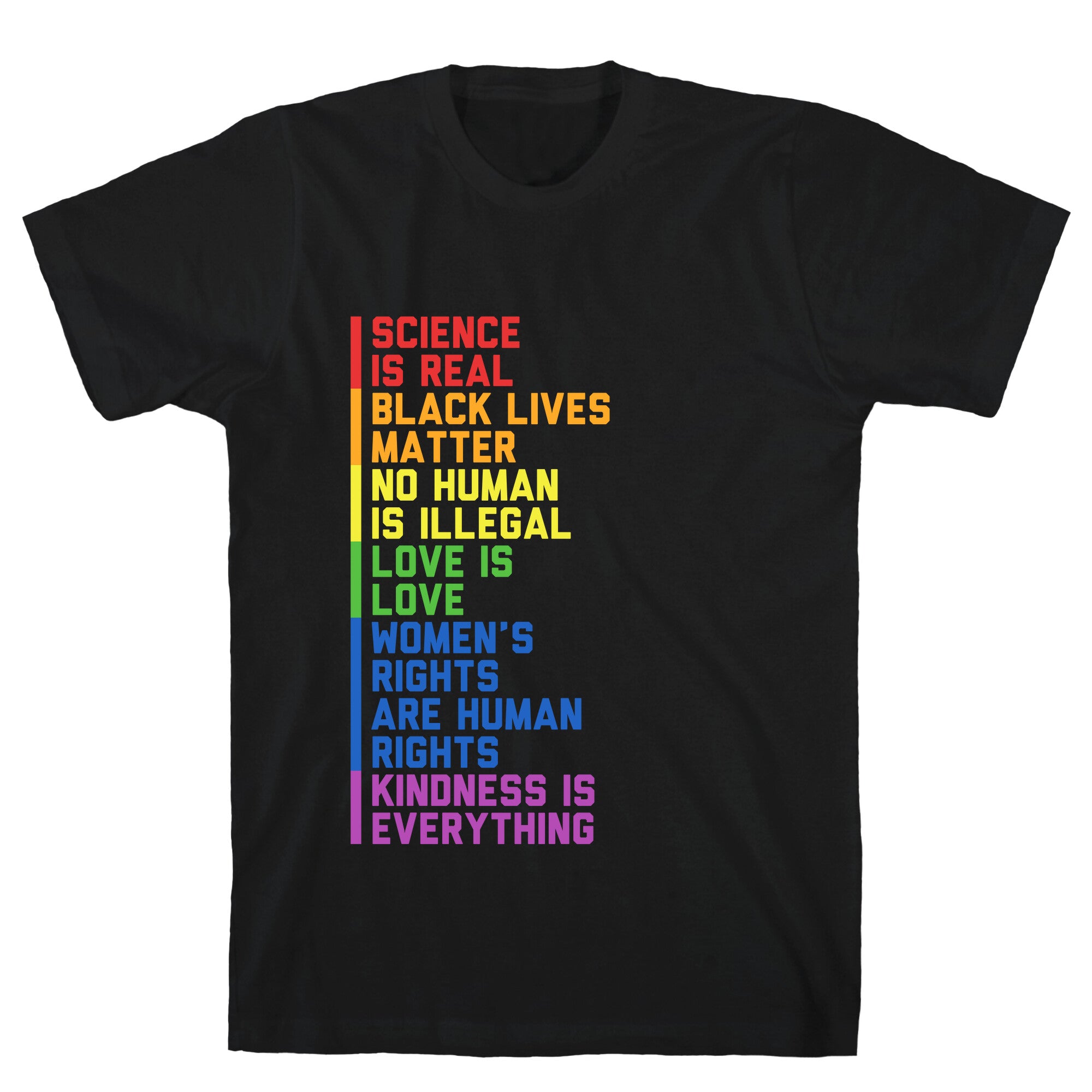 No Human Is Illegal Statement T-Shirt