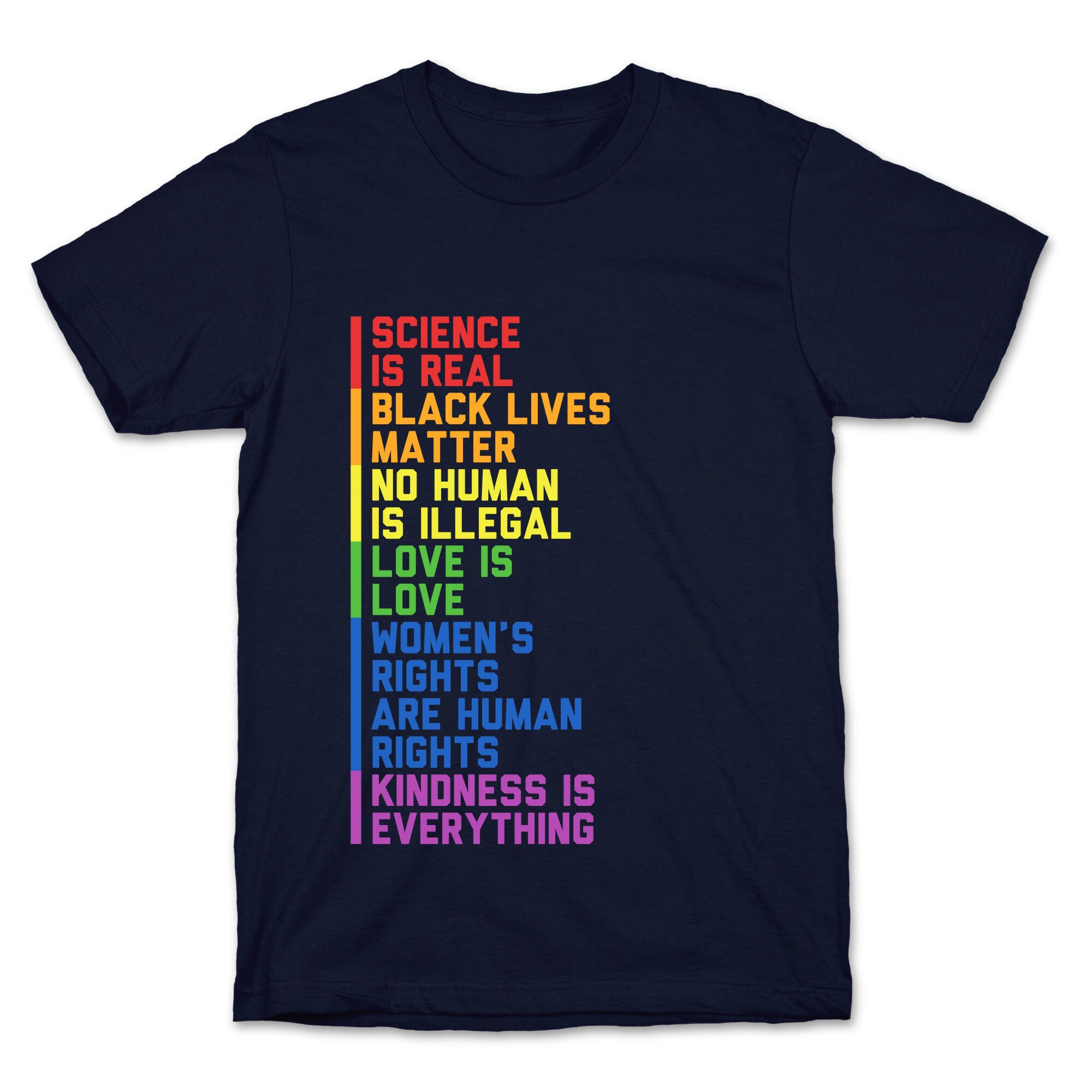 No Human Is Illegal Statement T-Shirt