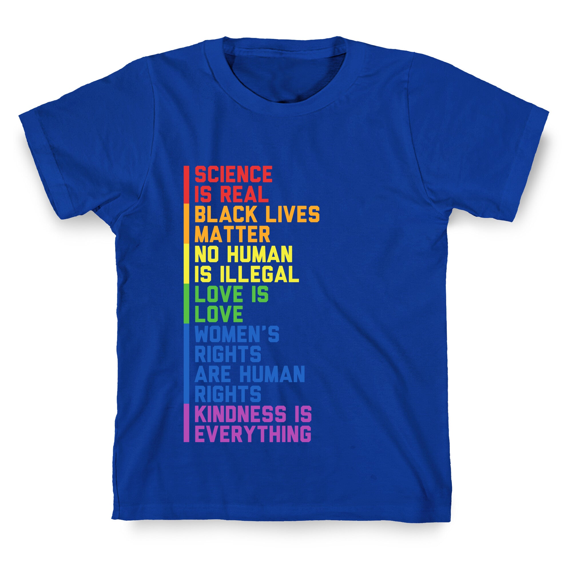 No Human Is Illegal Statement T-Shirt