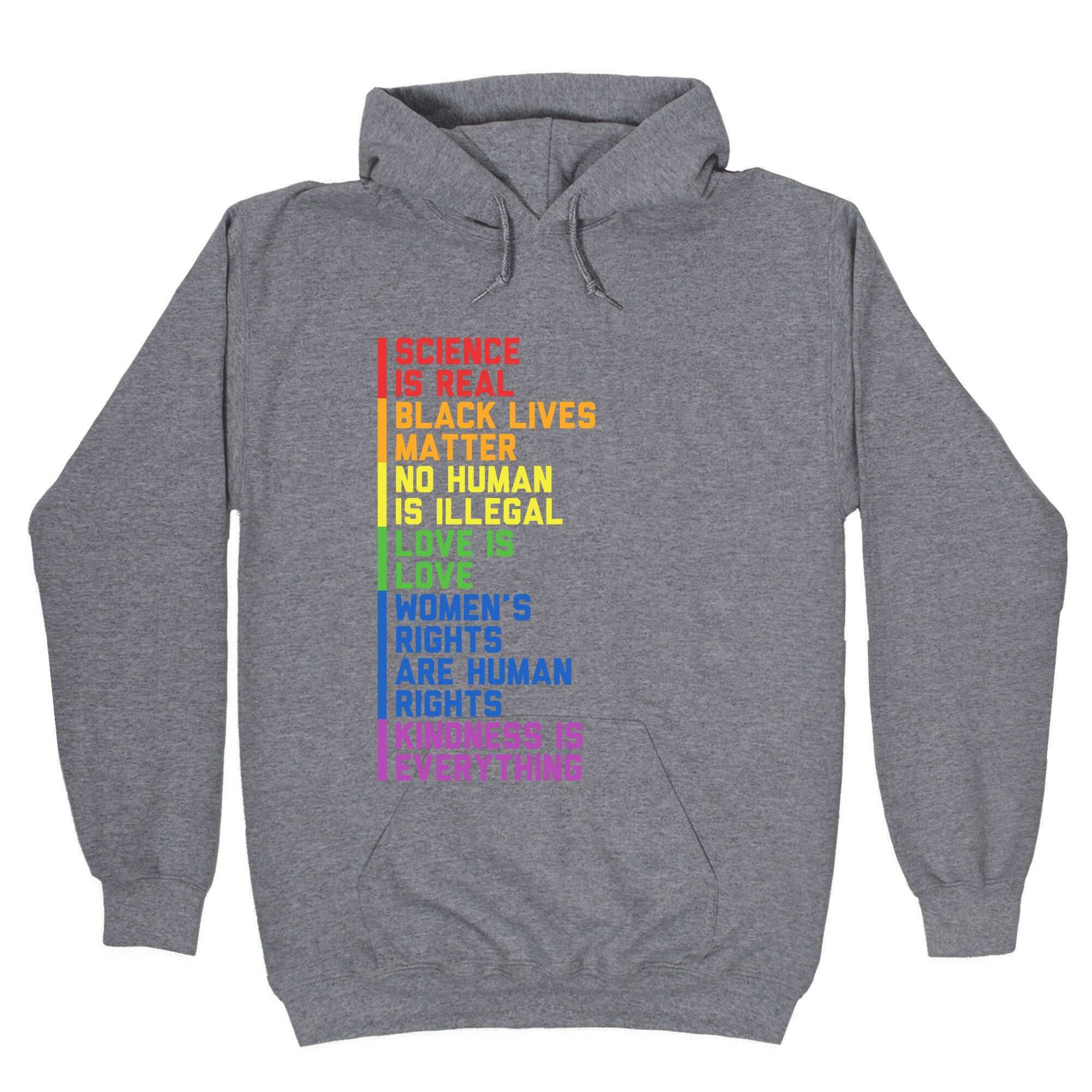 No Human Is Illegal Statement Hoodie