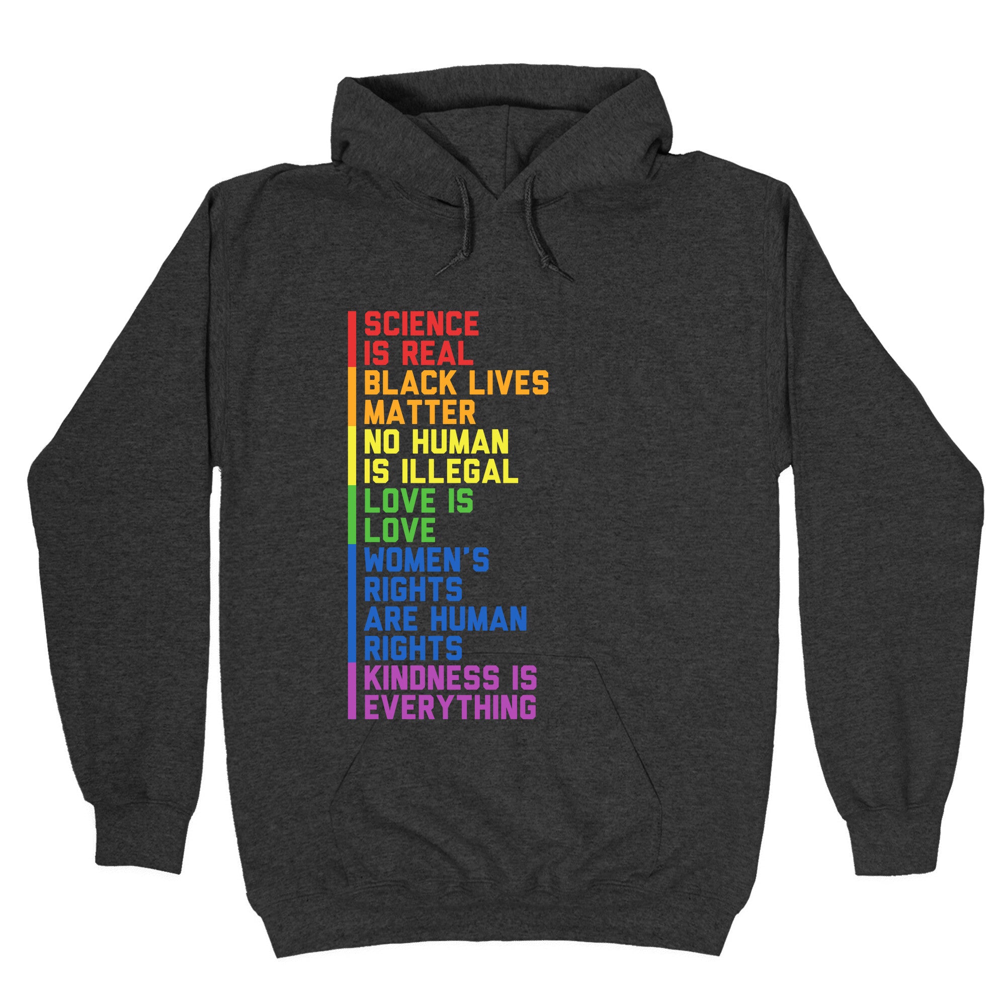 No Human Is Illegal Statement Hoodie