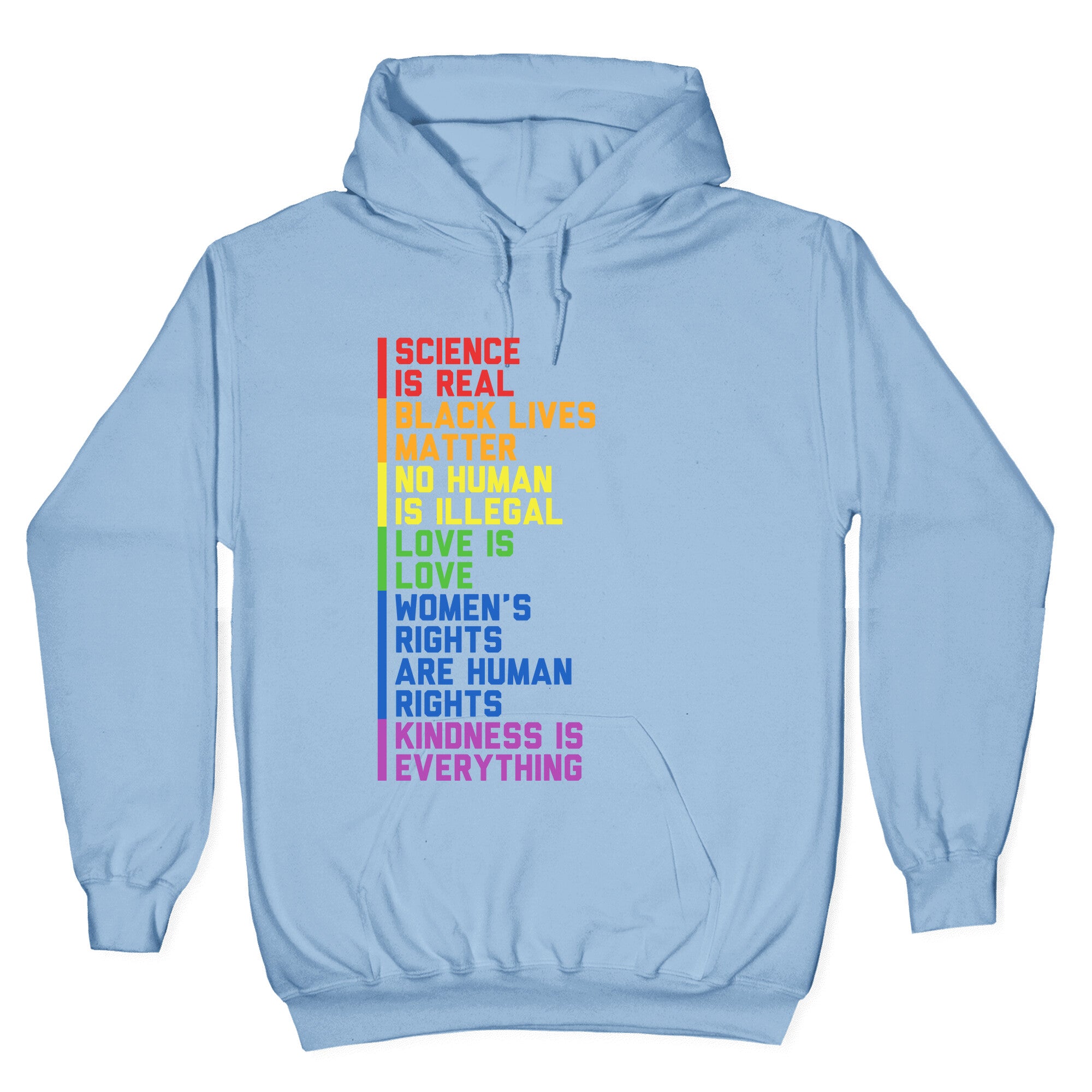 No Human Is Illegal Statement Hoodie
