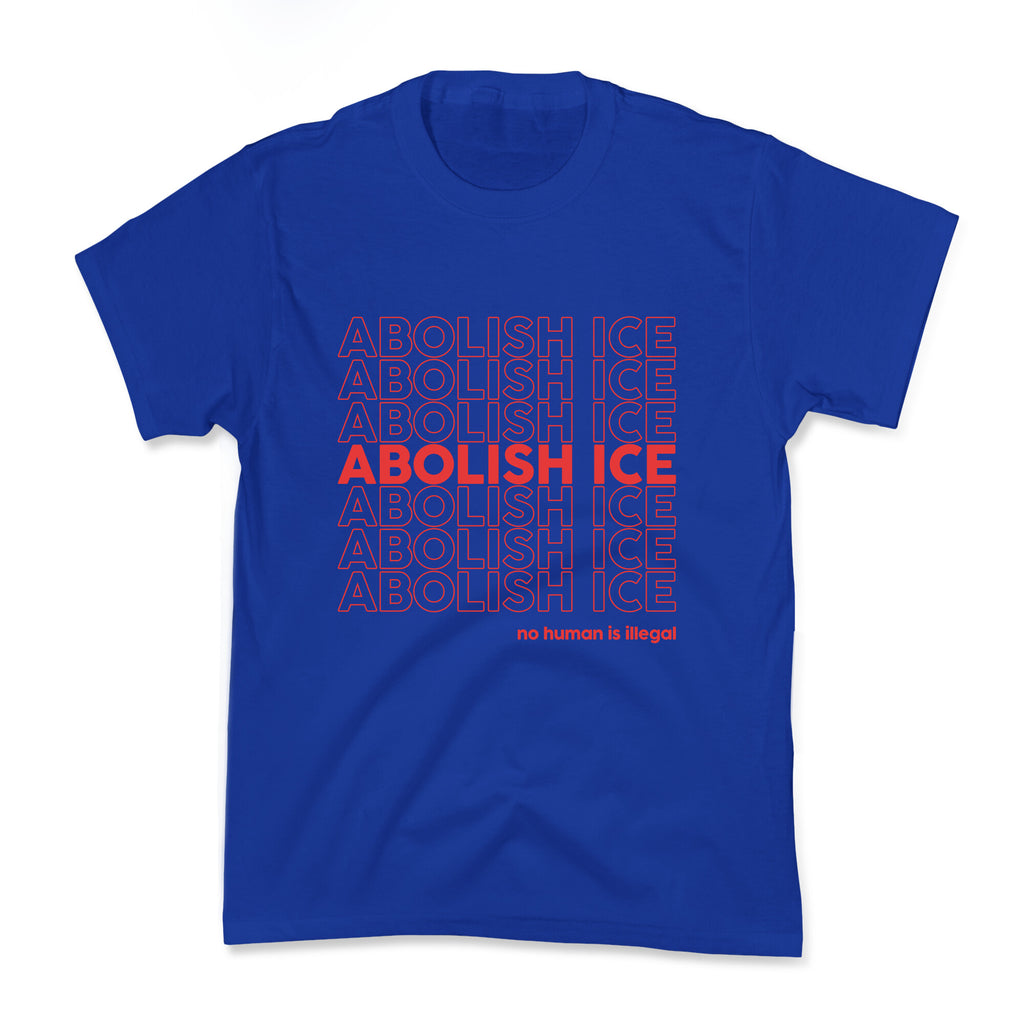 Abolish Ice Red Kids Tee