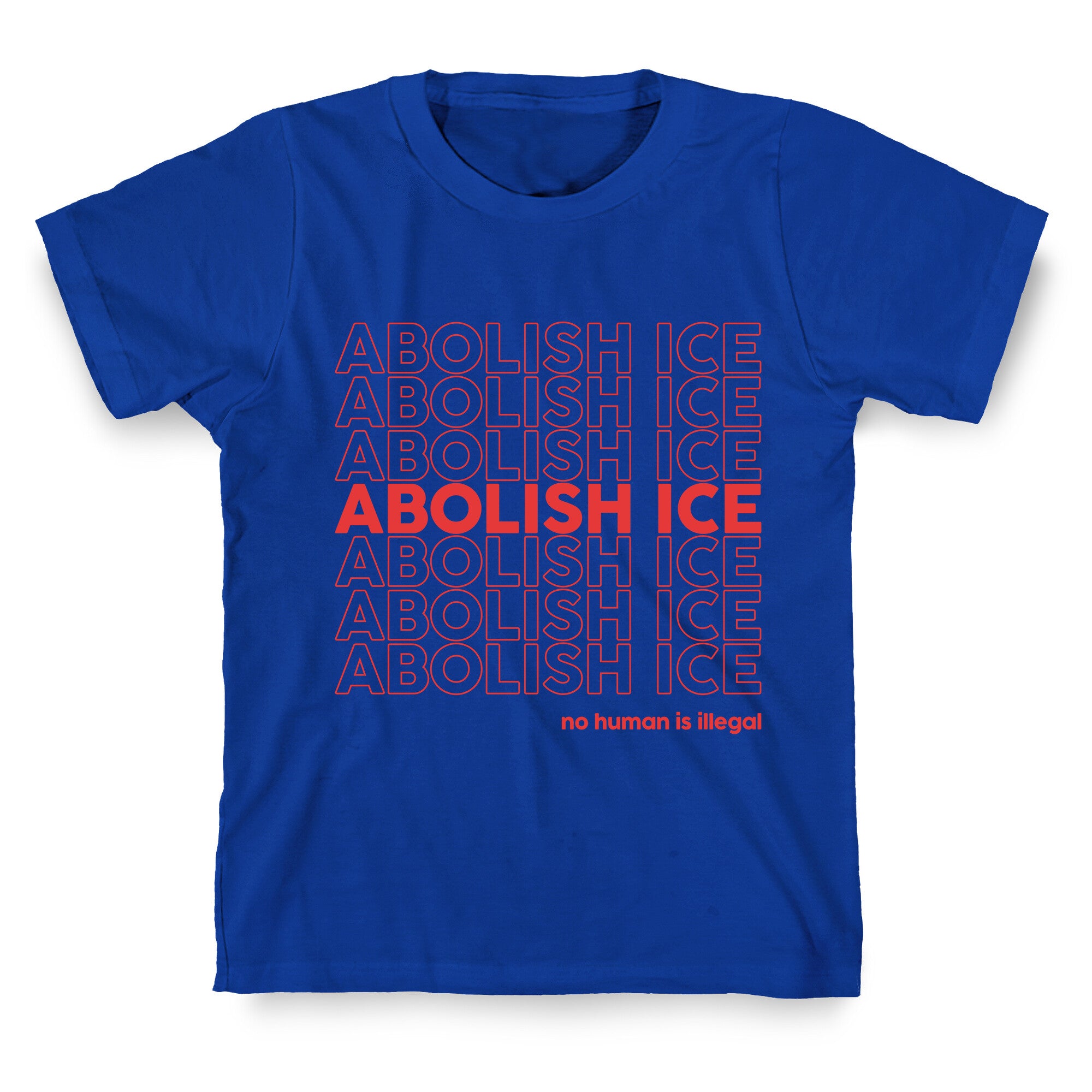 Abolish Ice Red T-Shirt