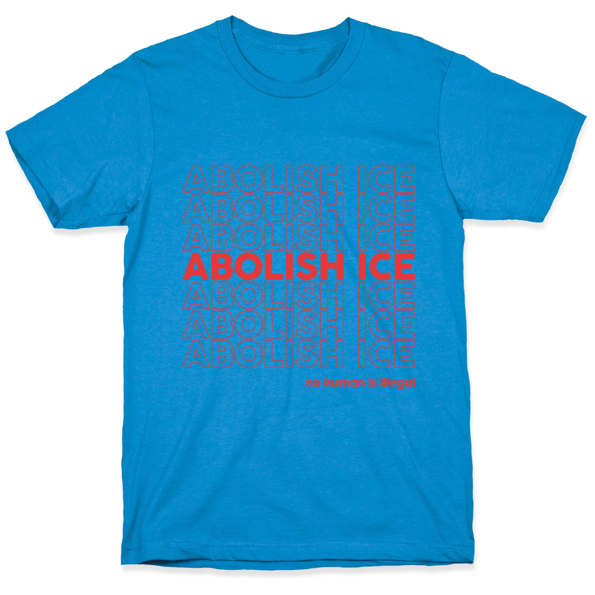 Abolish Ice Red T-Shirt