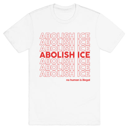 Abolish Ice Red T-Shirt