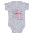 Abolish Ice Red Baby One-Piece
