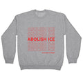 Abolish Ice Red Crewneck Sweatshirt