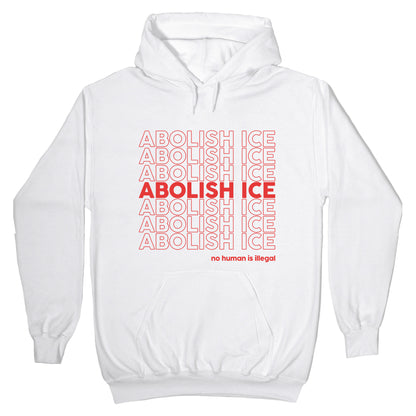 Abolish Ice Red Hoodie