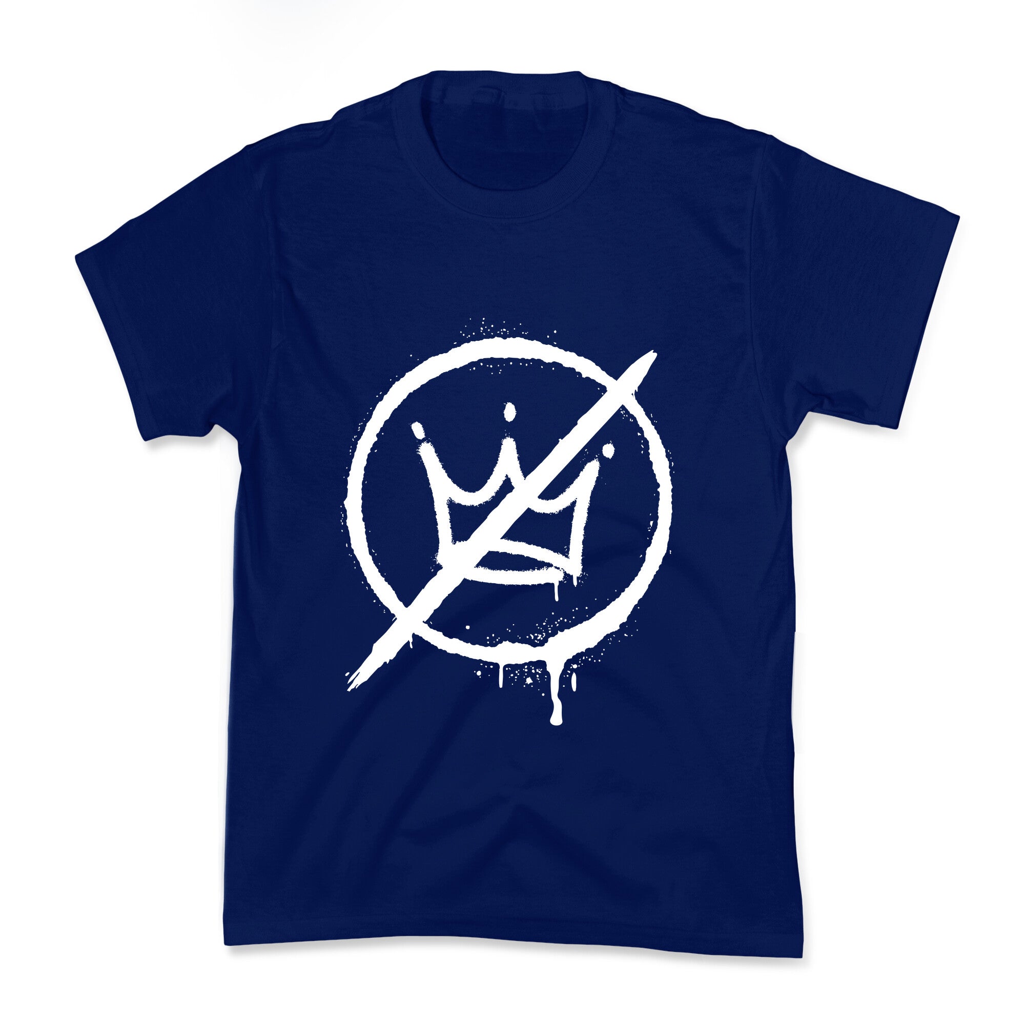 No Kings Crown Anti Trump Kids Tee