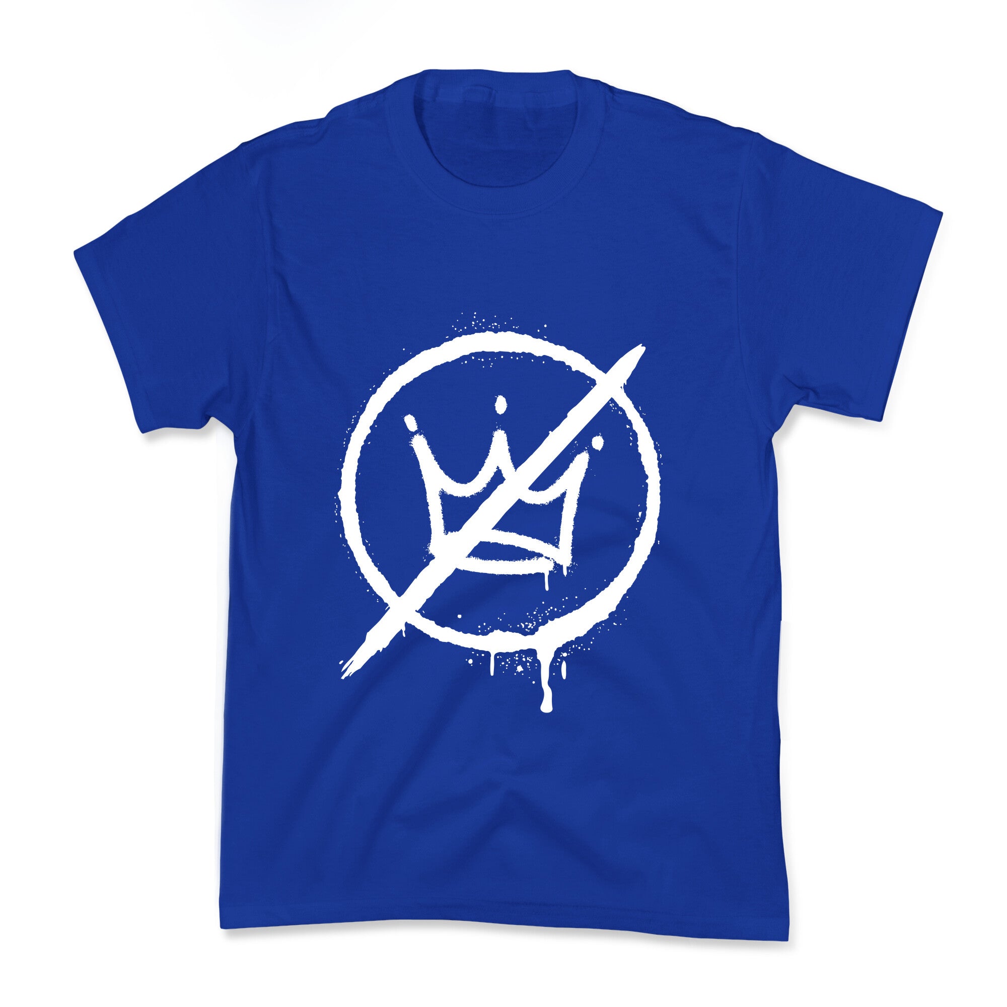 No Kings Crown Anti Trump Kids Tee