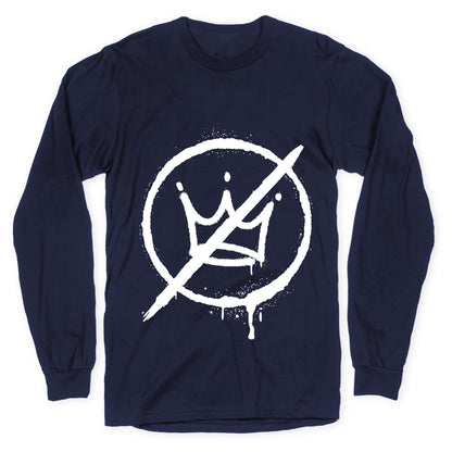 No Kings Crown Anti Trump Longsleeve Tee