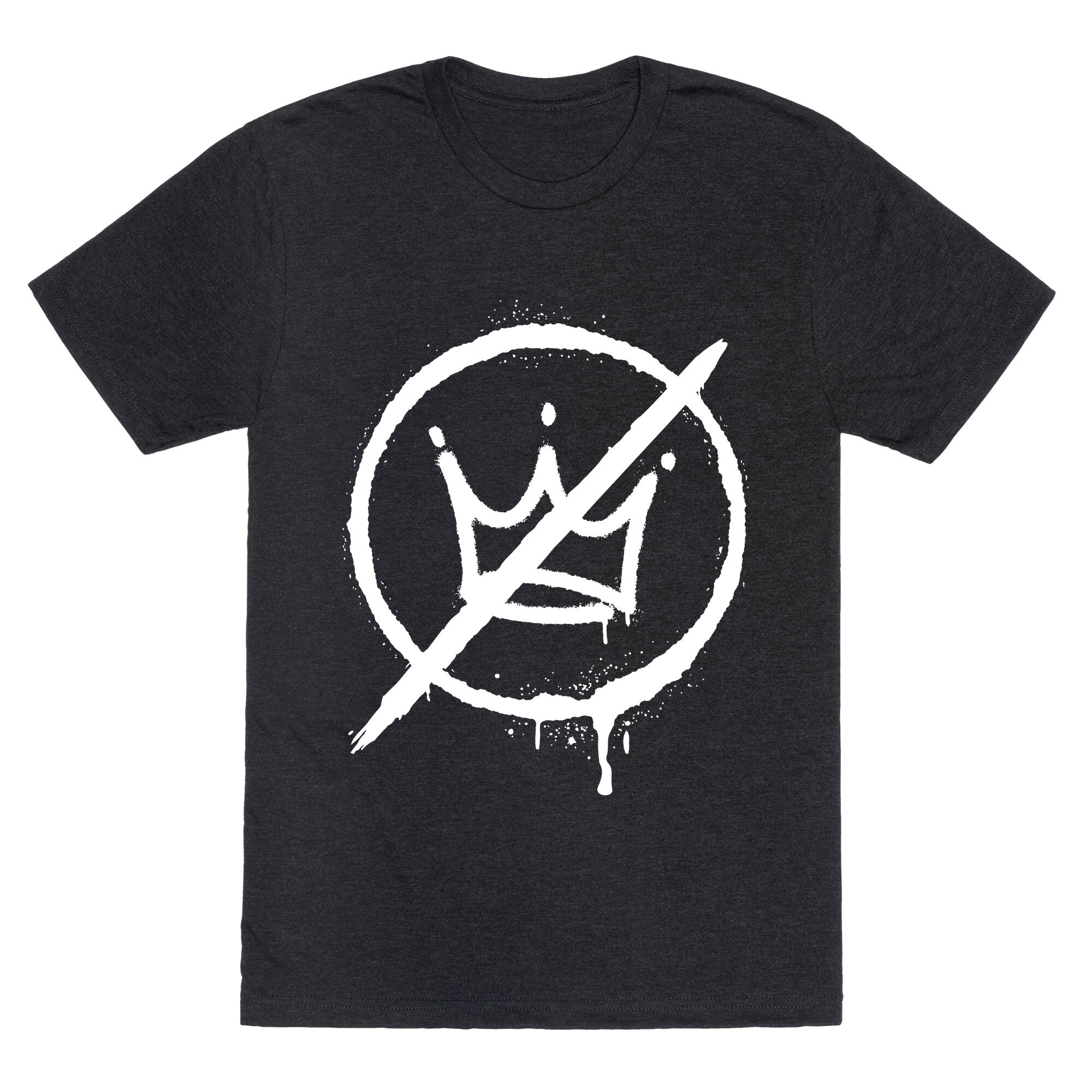 No Kings Crown Anti Trump Unisex Triblend Tee