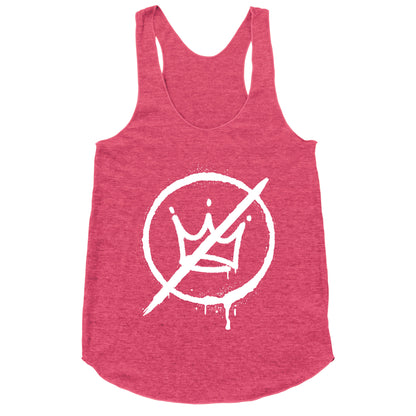 No Kings Crown Anti Trump Racerback Tank
