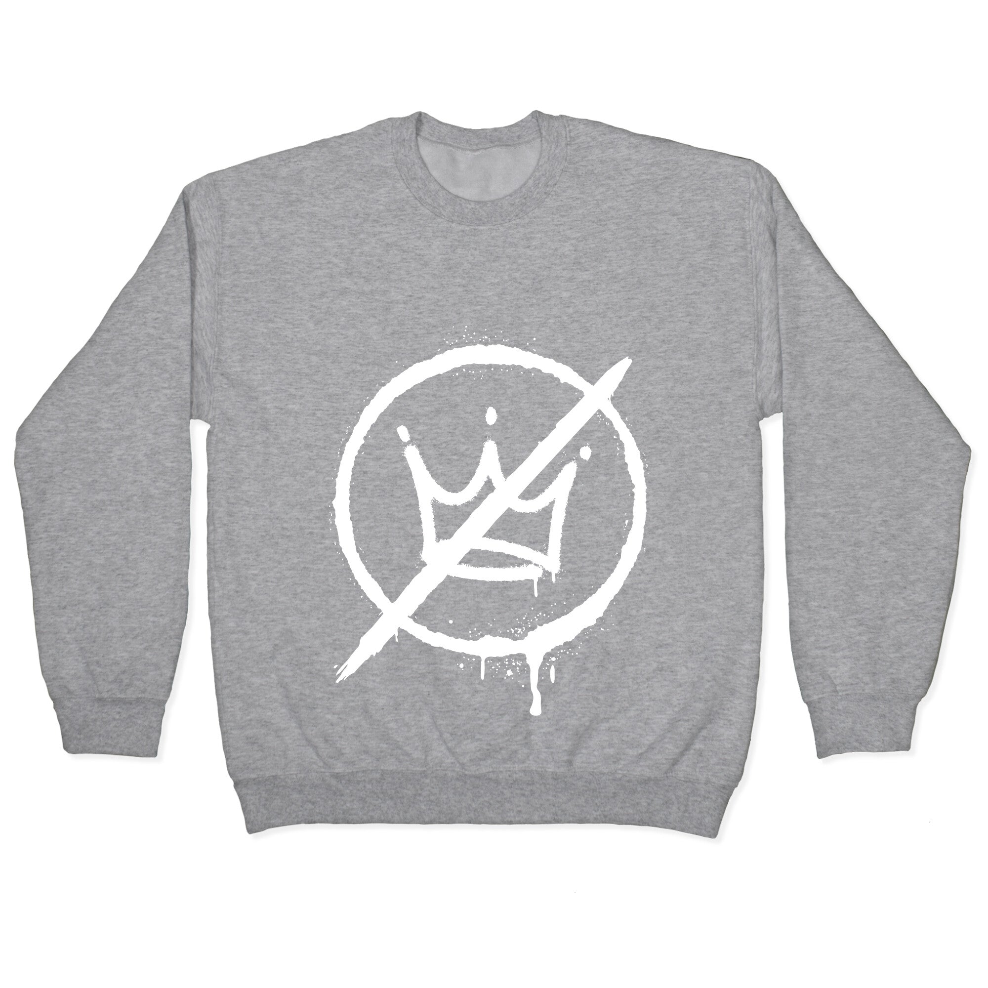 No Kings Crown Anti Trump Crewneck Sweatshirt