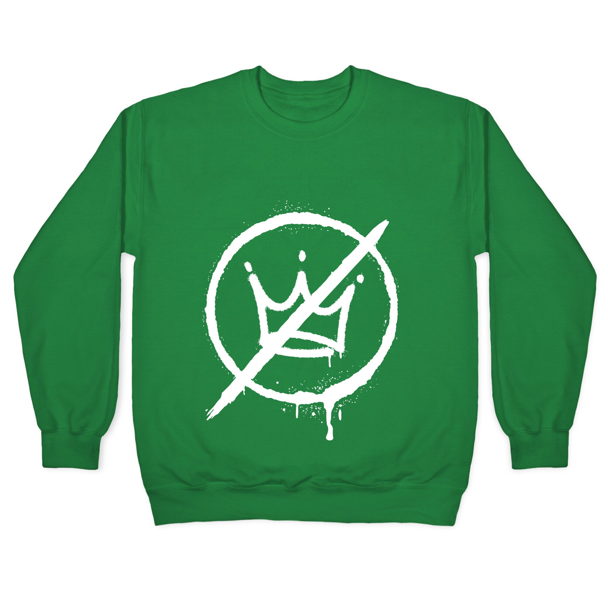 No Kings Crown Anti Trump Crewneck Sweatshirt