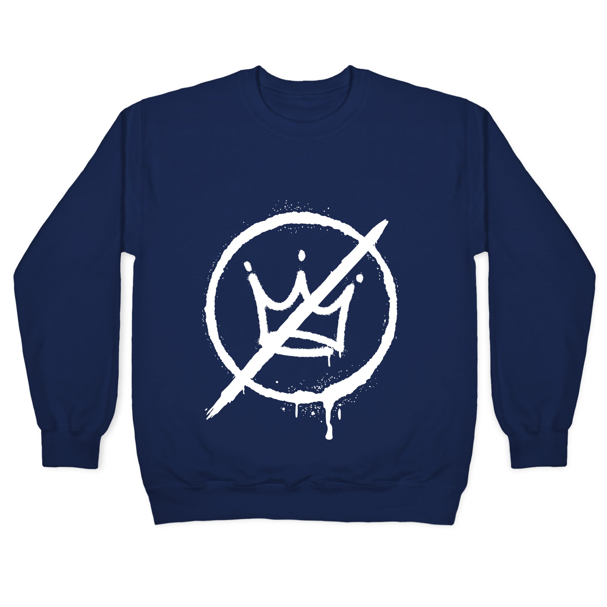 No Kings Crown Anti Trump Crewneck Sweatshirt