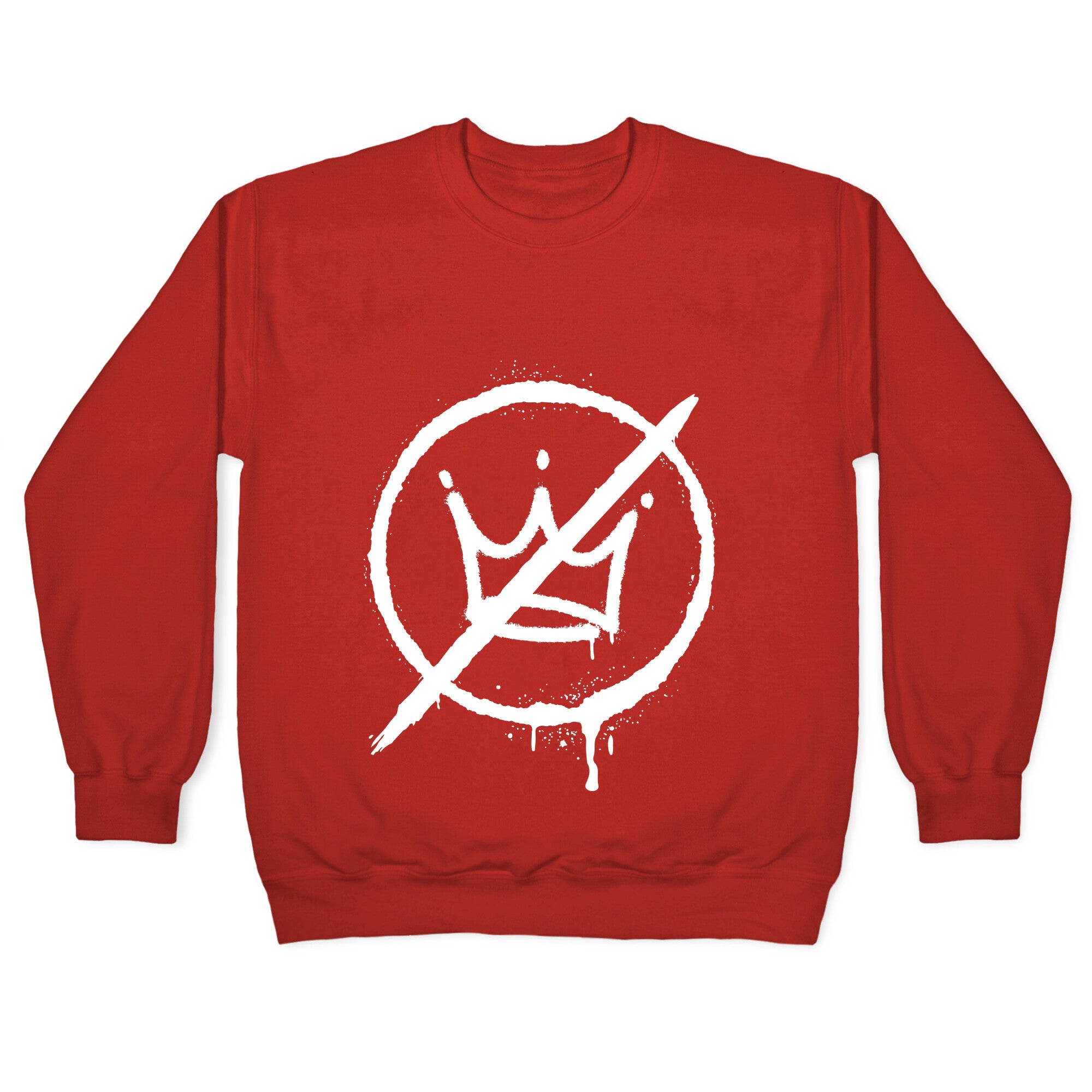 No Kings Crown Anti Trump Crewneck Sweatshirt