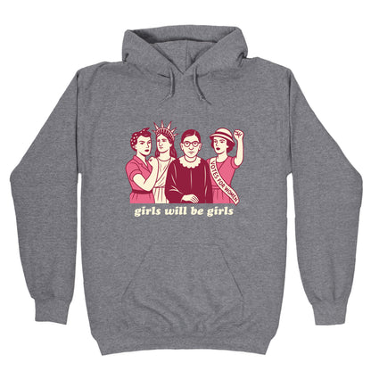 Girls Will Be Girls Fourth of July Hoodie